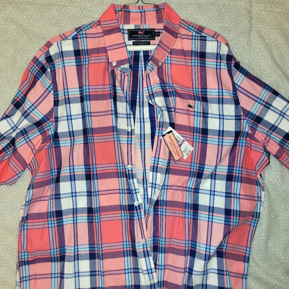 XXL Slim-fit Vineyard Vines long-sleeved shirt